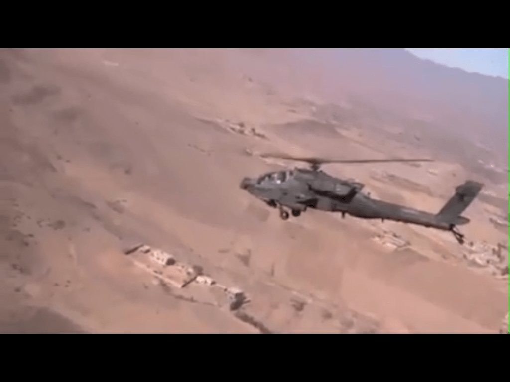 Apache Helicopters in Action