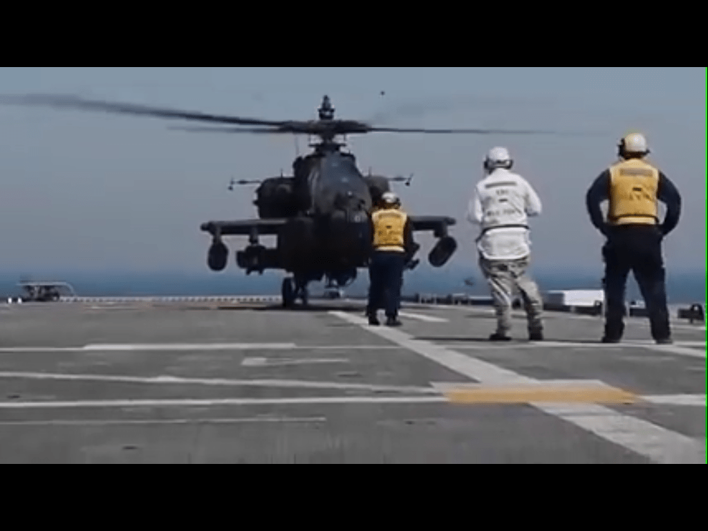 Apache Helicopters in Action