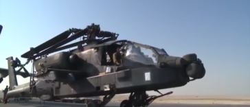 Unloading AH-64 Apache Helicopters from C-17 Globemaster III