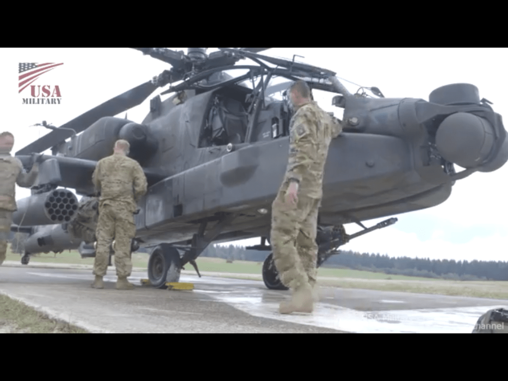 AH-64D Apache Longbow Helicopters Weapons Load & Gunnery