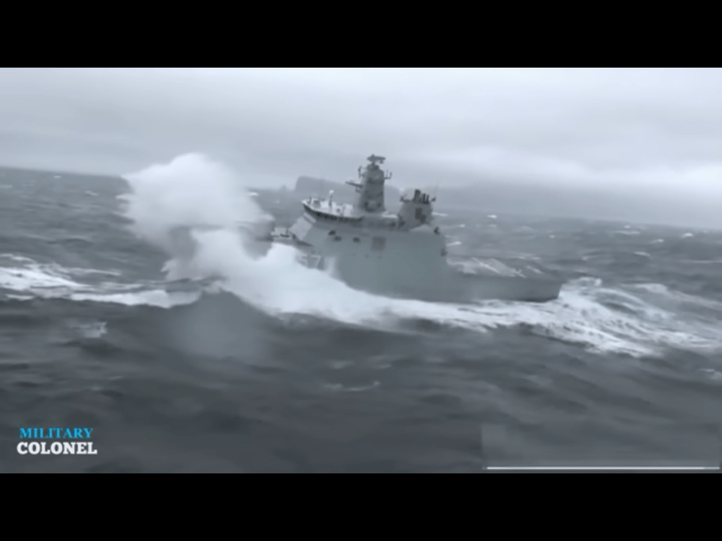 Amazing military helicopter landings on ship deck in rough seas