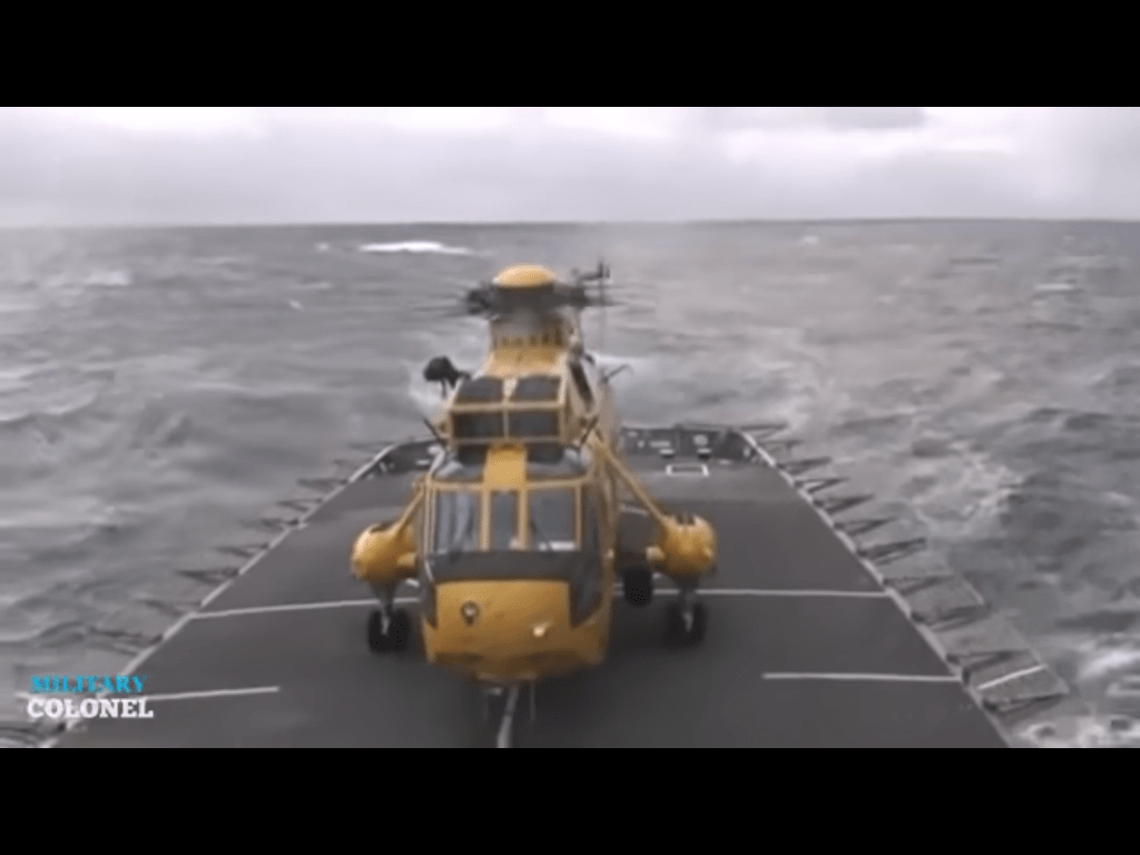 Amazing military helicopter landings on ship deck in rough seas4 4 2 2 | Crewdaily