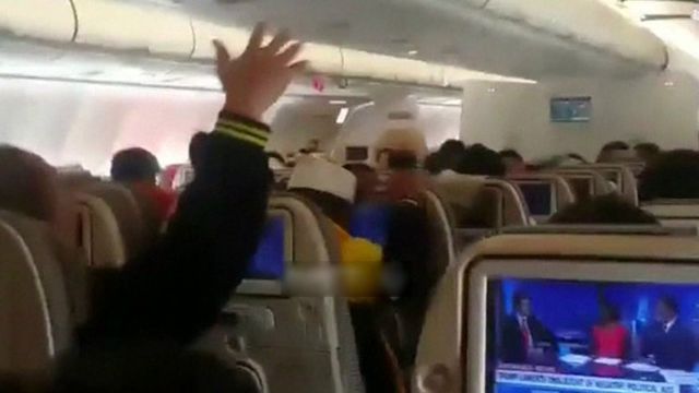 Etihad airways flight suffers a severe turbulence which left dozen injured