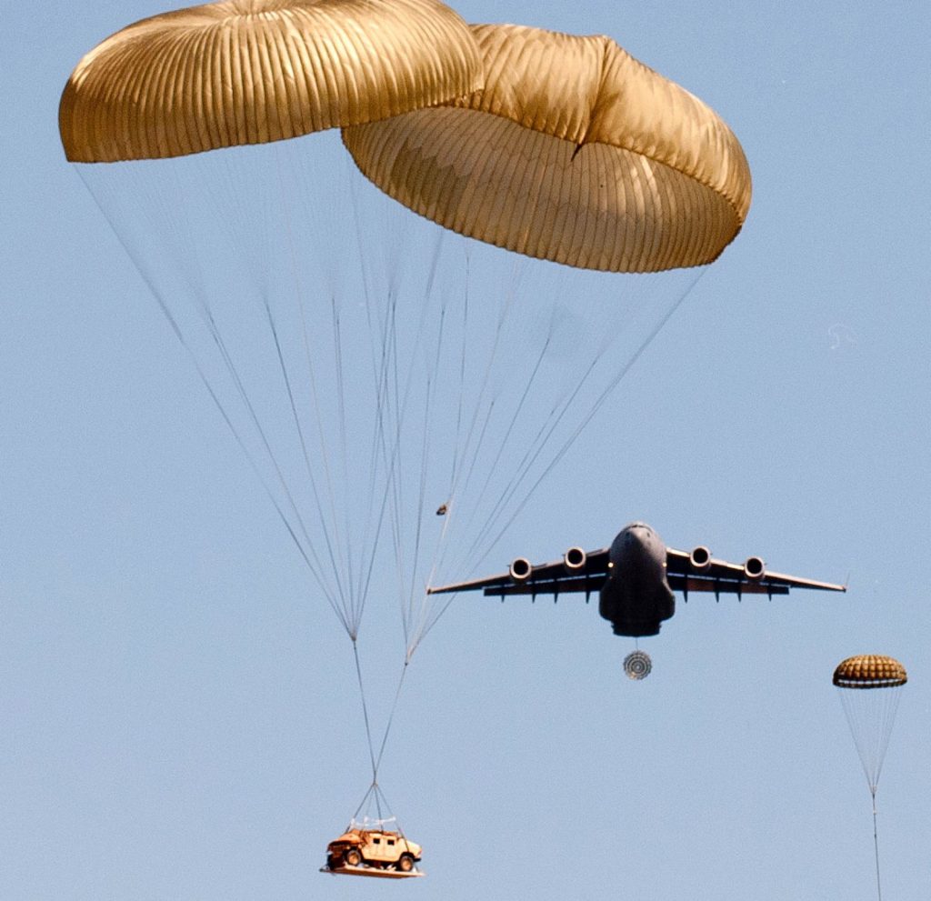 C 17 Globemaster III Cargo Aircraft Accidentally Drops Humvee | Crewdaily