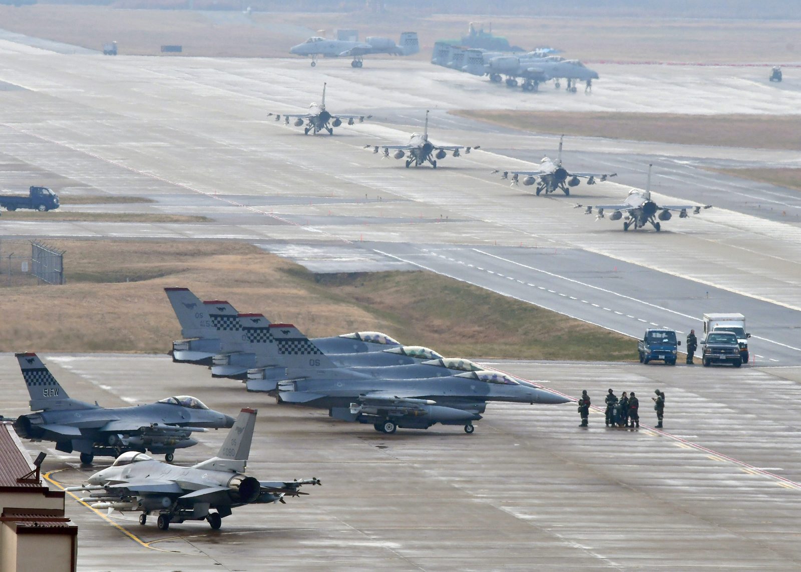 F-35’s First “Elephant Walk” With 35 Lightning II Aircraft at Hill AFB performed by 388th and 419th Fighter Wing