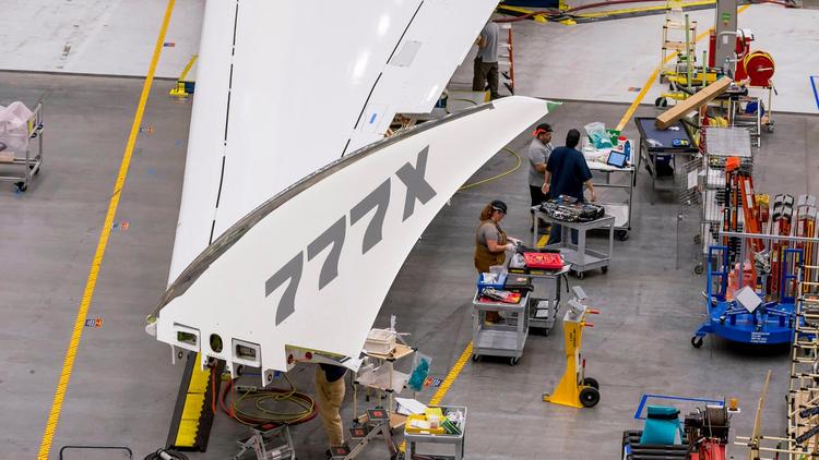 Boeing announces first flight of new 777X aircraft to takeoff in 2019