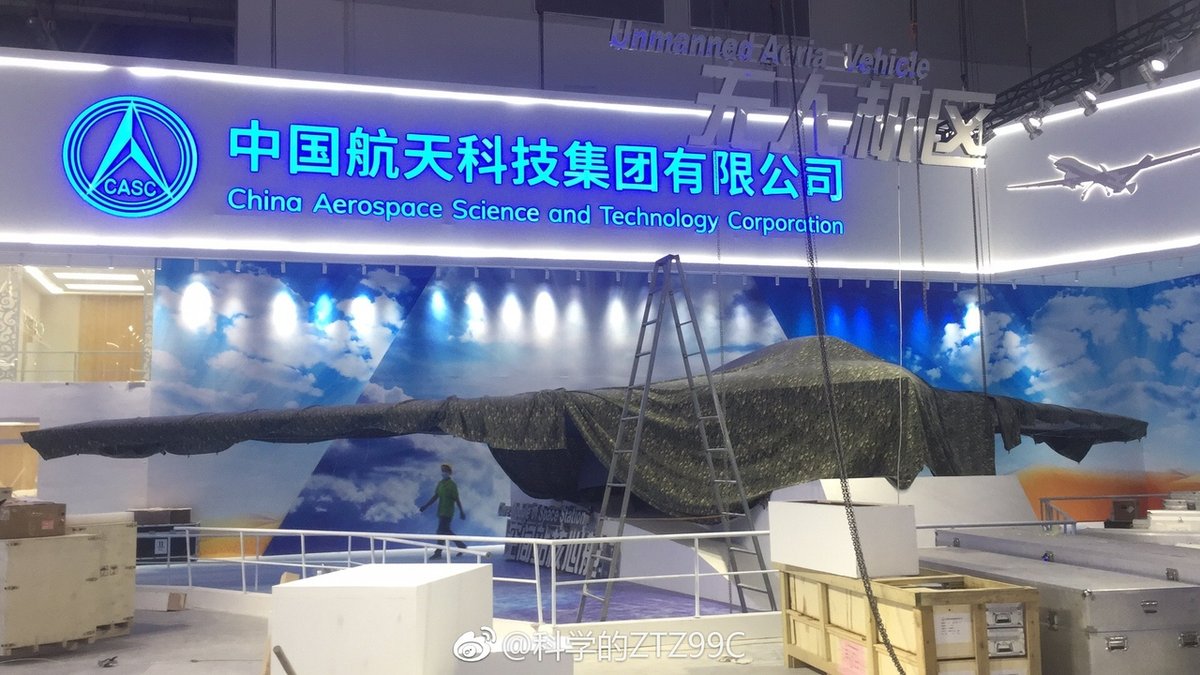 Zhuhai 2018 Airshow; China presents the “Clone” Of Northrop Grumman X-47B Drone