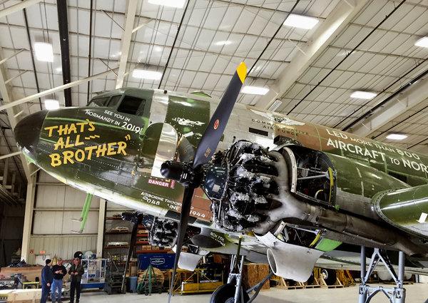 75th anniversary of D-Day on Jun. 5 2019; 20+ Douglas C-47 Skytrain and Dakota retrace flights from Britain to original D-Day Drop Zones in Normandy, France