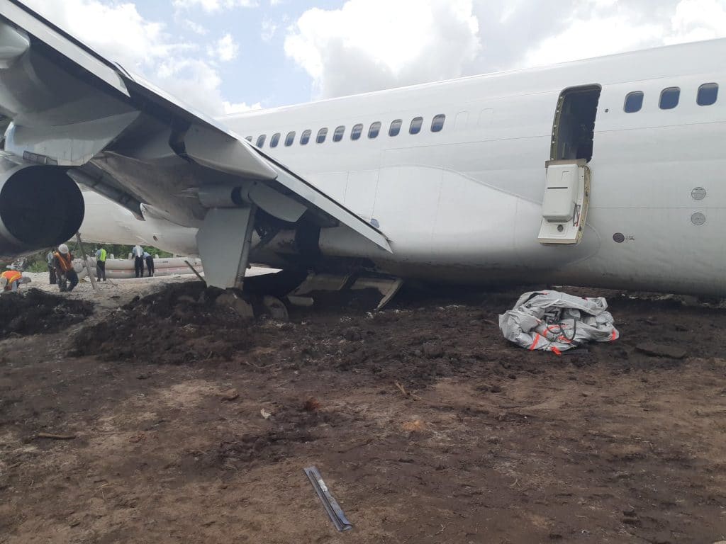 Fly Jamaica Airways; A Boeing 757 headed to Toronto returns and crash lands at Georgetown Airport