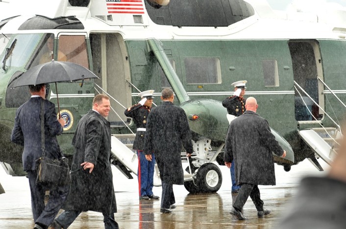 Marine One, Aircraft for President Trump; Travel plans cancelled To U.S. cemetery near Paris due to bad weather