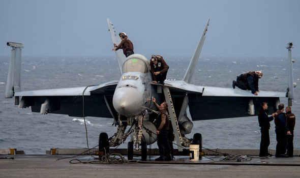 U.S. Navy FA 18F From USS Ronald Reagan Crashes at Sea2 | Crewdaily