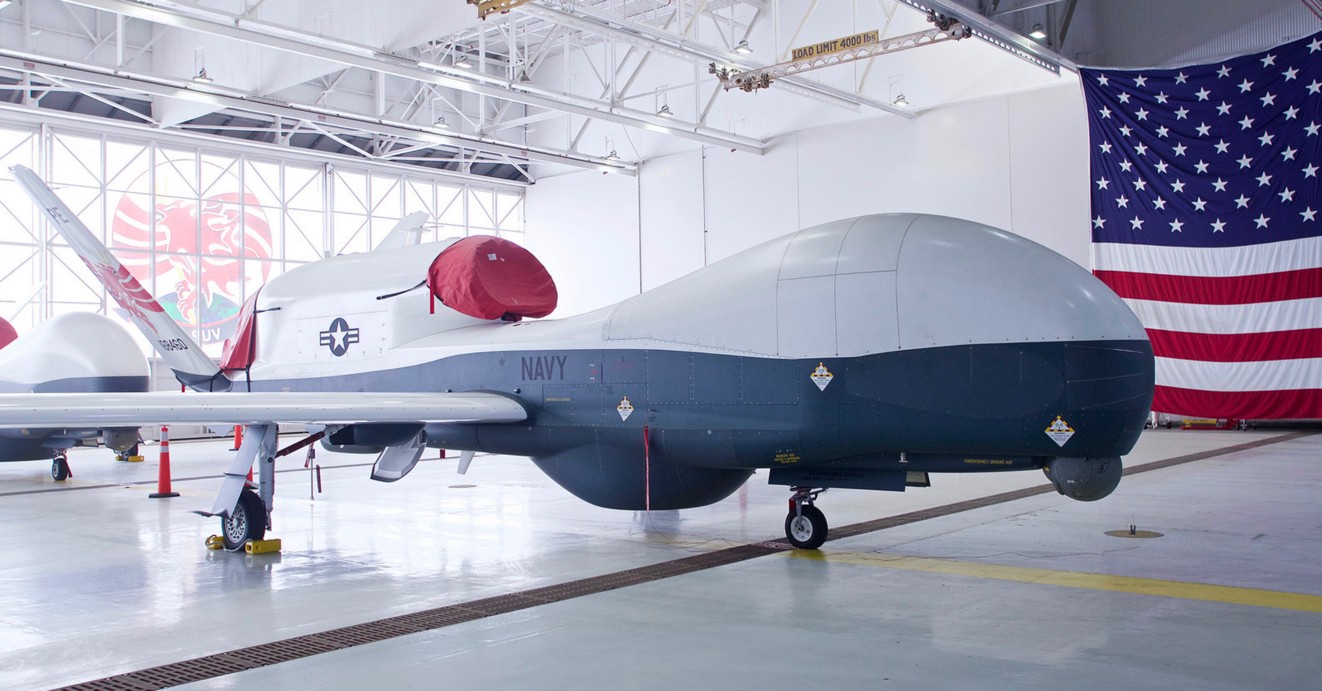 VUP-19 DET PM MQ-4C “Triton” Unmanned Aerial Drone Performs its First Flight from NBVC Point Mugu