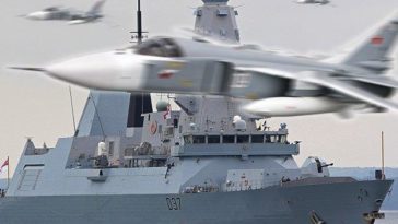 World War 3 alert; British Royal Navy warship HMS Duncan “Buzzed” by 17 Russian Combat Aircraft in the Black Sea near Crimea