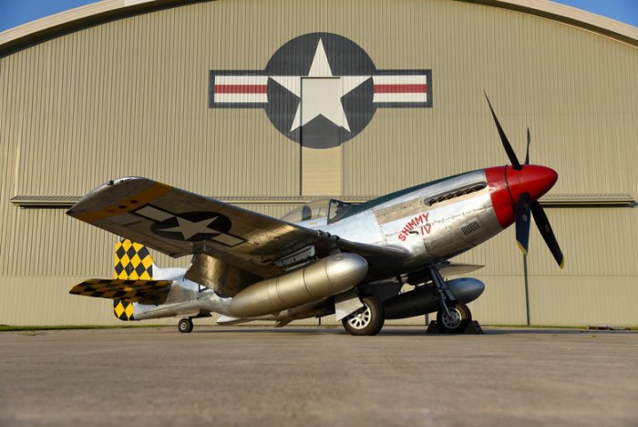 World War II P-51 Mustang fighter plane crashes; Accident in Texas during re-enactment show, two crewmen dead