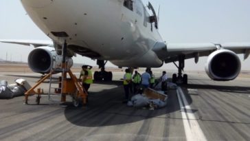 Emergency nose gear up landing of Saudia Airlines flight SV3818 operated by an Onur Air Airbus A330-200