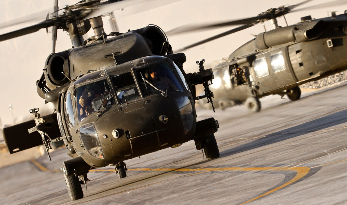 Uh 60 black hawk фото