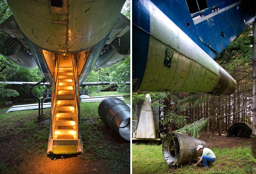 Bruce Campbell; A Man Who Lives In A Boeing 727 In The Middle Of The Woods