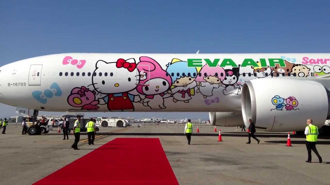 Eva Air’s Hello Kitty Planes | Crewdaily