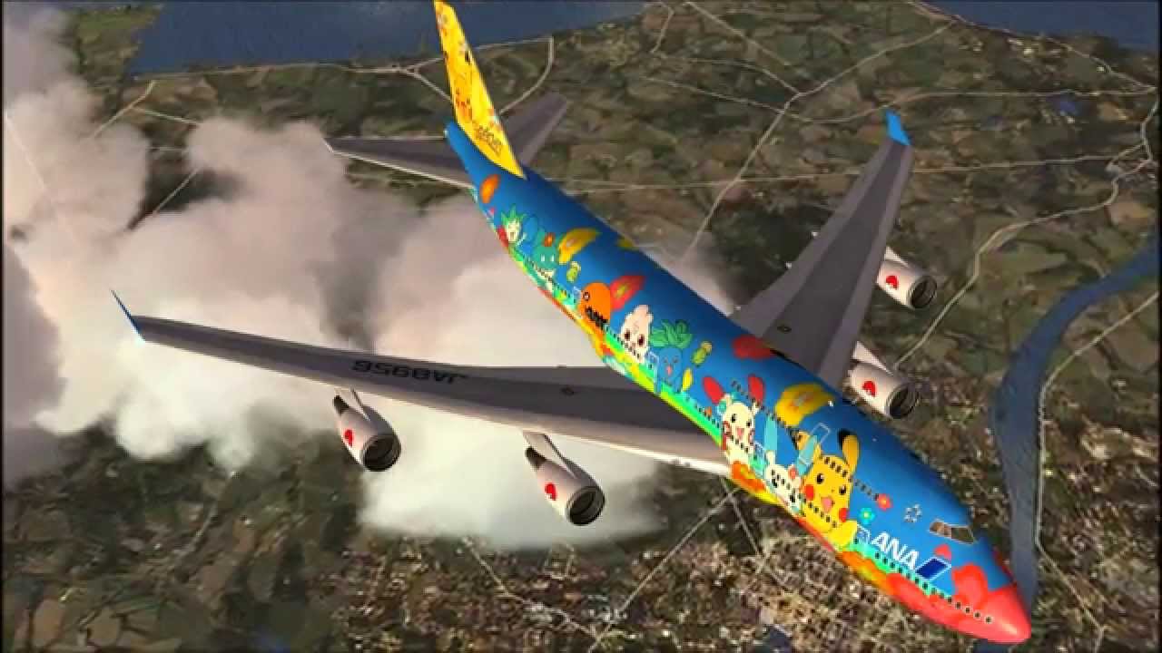 Pokémon Plane All Nippon Airways1 | Crewdaily