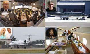 Top 10 Luxurious Private Jets Celebrities Own - Crew Daily