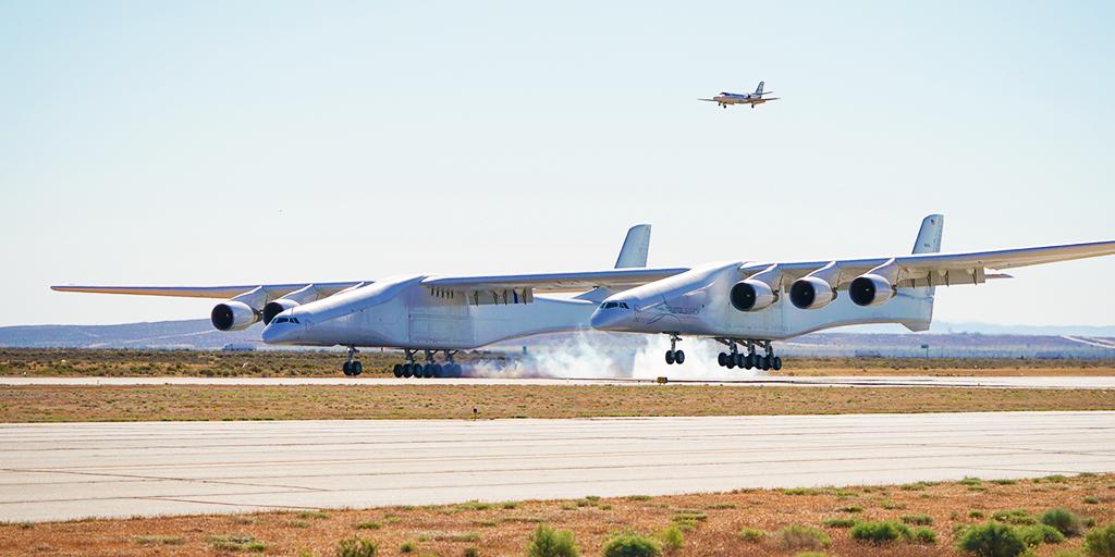 Stratolaunch; The world's largest plane finally took its first flight with big plans for the future