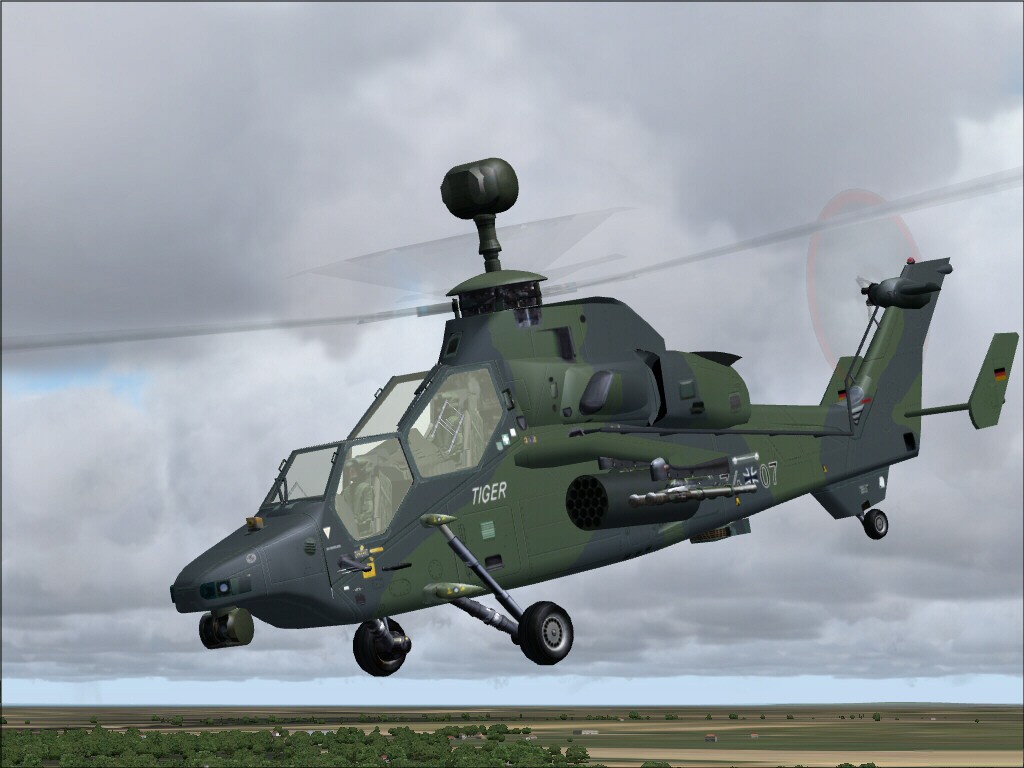 Eurocopter Tiger helicopter