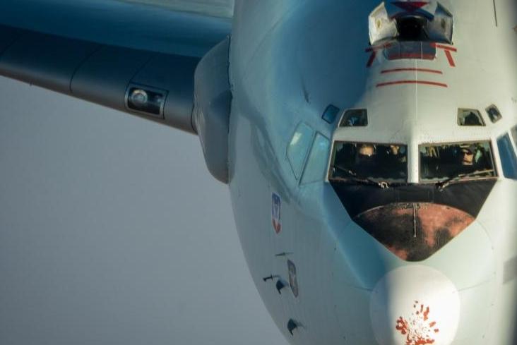 Boeing E-3 Sentry is able to stay in the air for nearly 8 hours