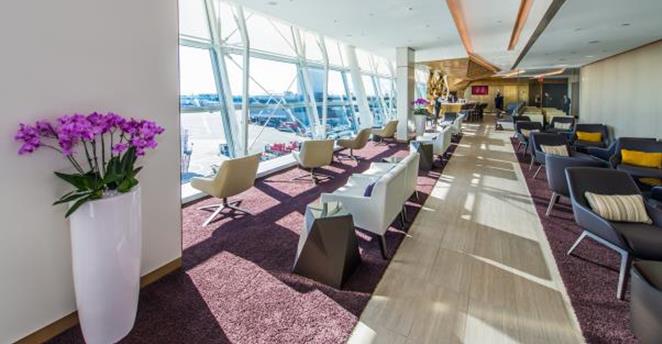 Etihad Airways First and Business Class lounge