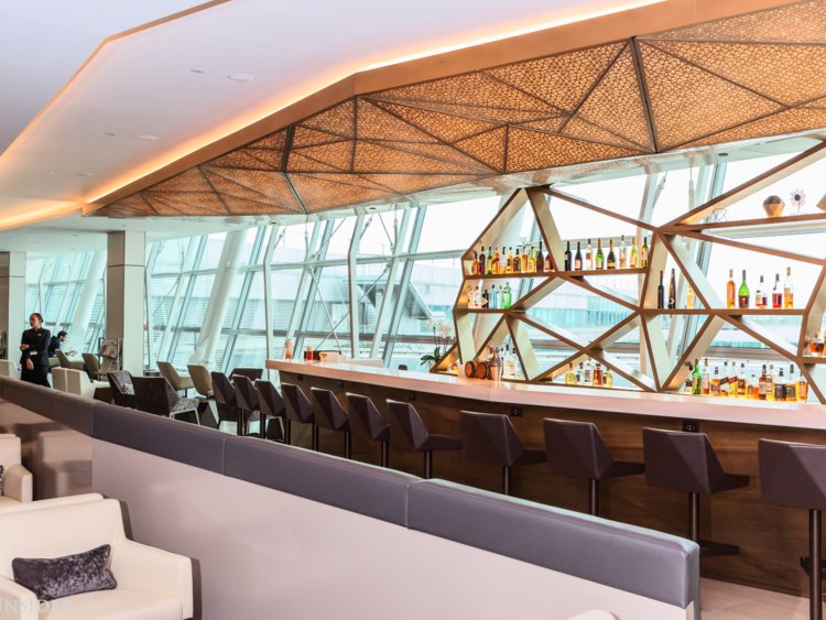 Etihad Airways First and Business Class lounge