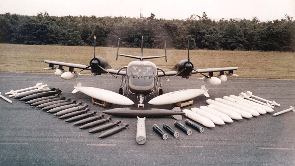 Different Variants of Grumman OV-1 Mohawk l