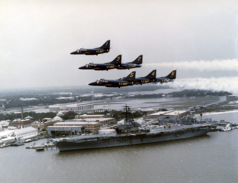 Comparison of Flight Demonstration Teams; Blue Angels VS Thunderbirds