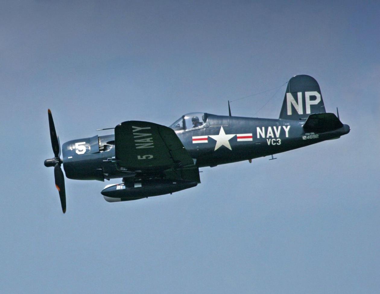 Vought F4U Corsair: The US Navy's Equal of Japanese Mitsubishi A6M Zero