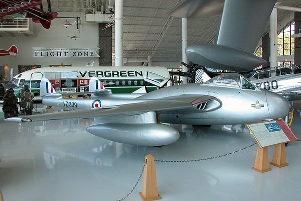 Interesting facts about the de Havilland Vampire; The Second Jet Fighter of British RAF