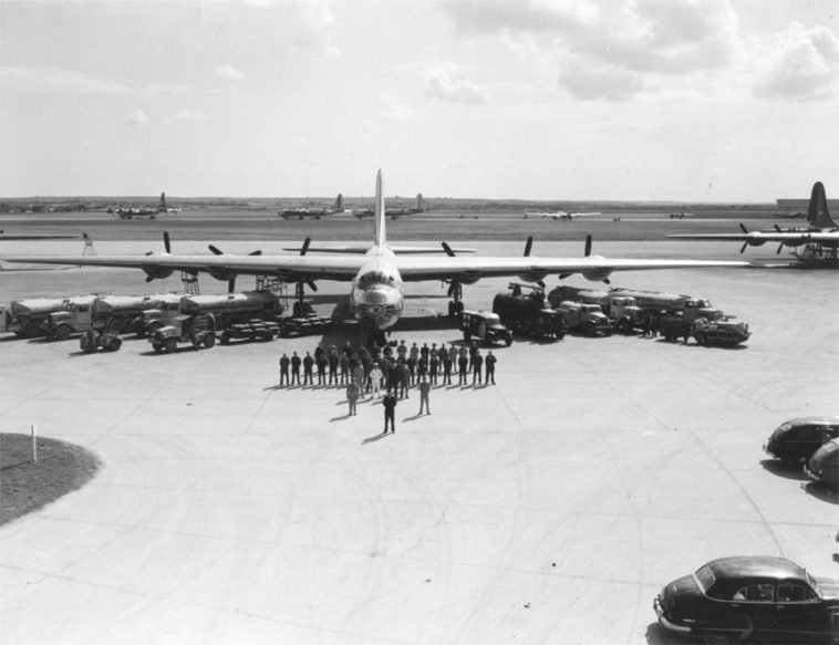 Convair B 36 Peacemaker Strategic Bomber Of Usaf United States Air Force