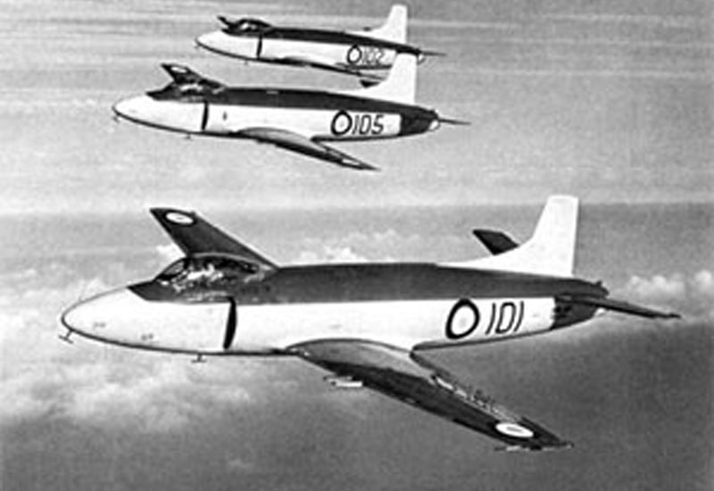 Supermarine Attacker: Royal Navy FAA's (Fleet Air Arms) first Jet Fighter