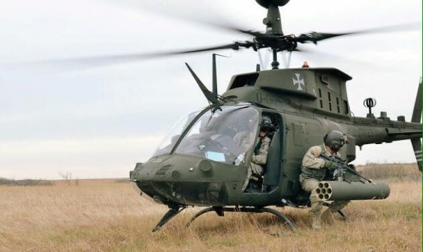 Bell OH-58 Kiowa: Light Observation Military Helicopter - Crew Daily