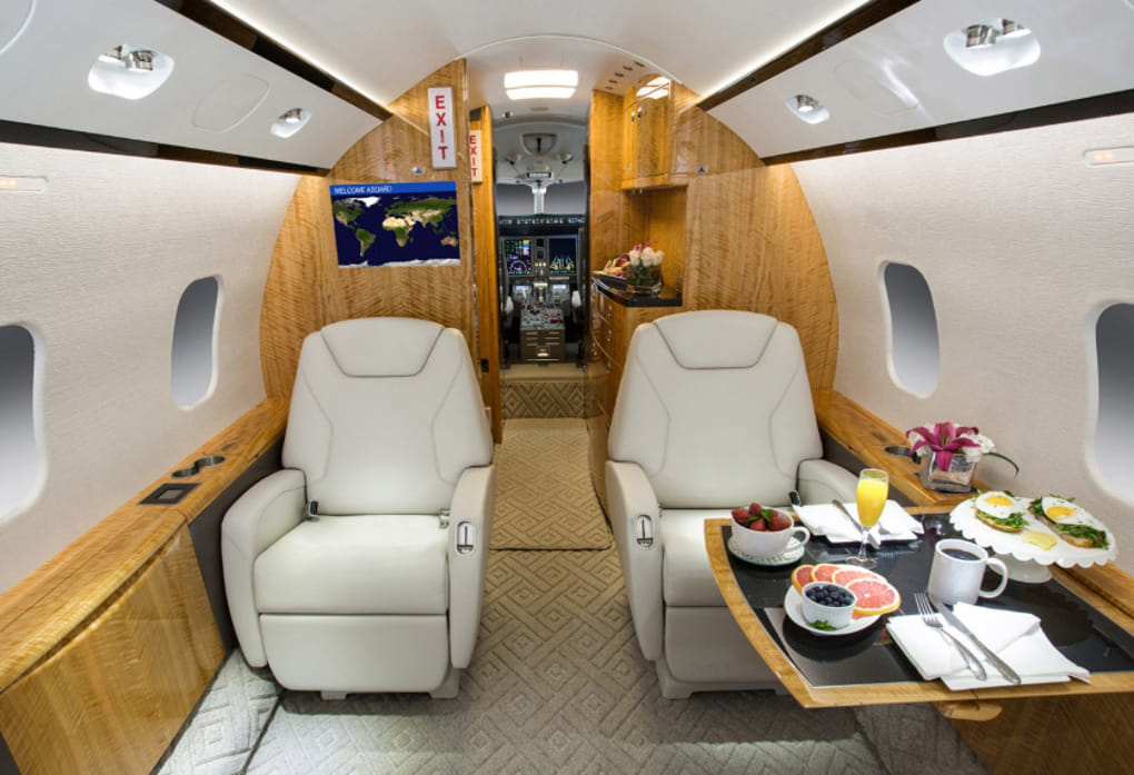 challenger 300 interior