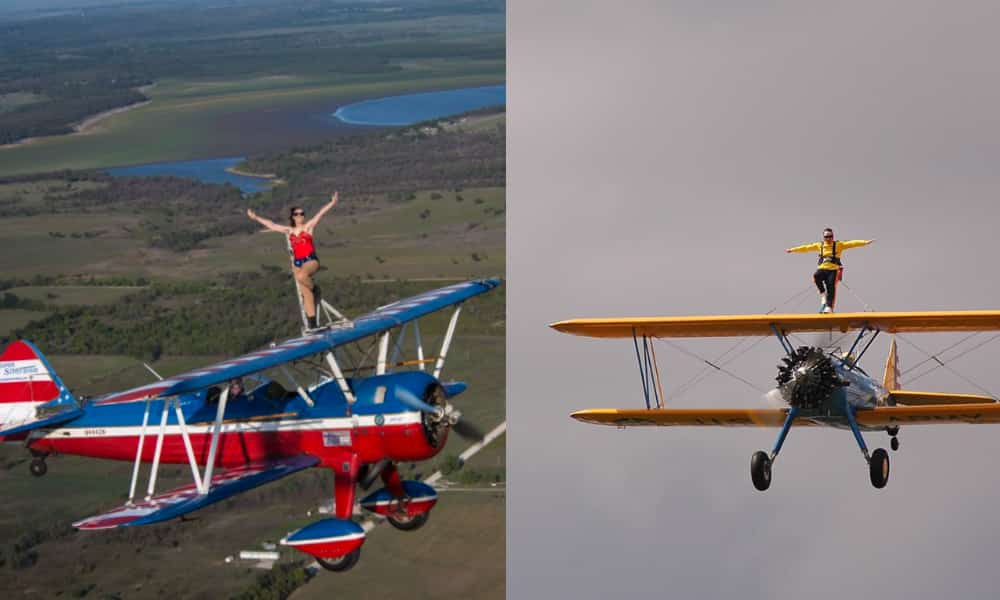 Wing Walking and wind Riding