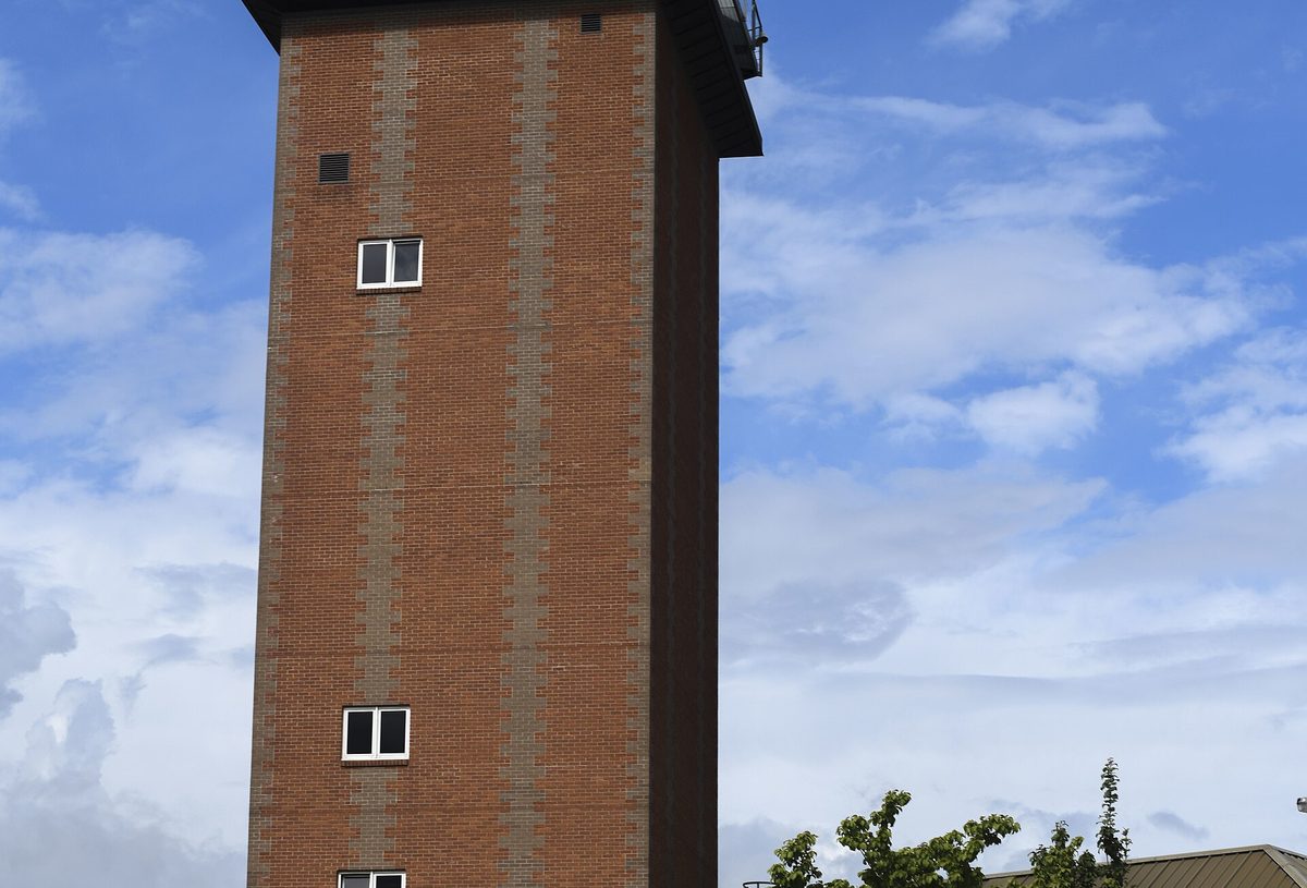 What Pilots Are Actually Saying: Every Phrase You Hear, Decoded 5 Air traffic control tower at Royal Air Force Mildenhall in England