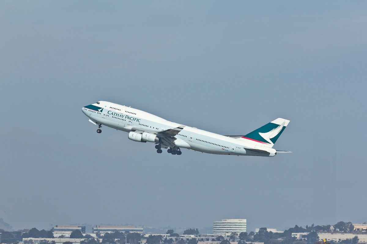 What Pilots Are Actually Saying: Every Phrase You Hear, Decoded 4 Cathay Pacific Boeing 747-400, an aircraft that uses the callsign suffix heavy
