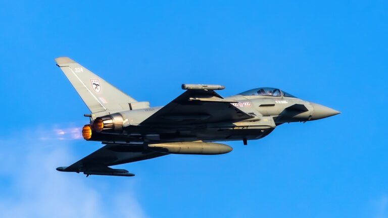 Italian Eurofighters Shoot Down Drone Over Lithuania: NATO’s First Baltic Intercept eurofighter typhoon baltic air policing | Crewdaily
