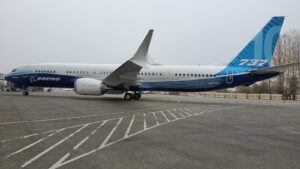 The 737 MAX 10 Is Certified: What the FAA Approved and Who Gets It First The Boeing 737 MAX 10 prototype N27751 in Boeing house colours on the ramp at Renton, seen in full side profile