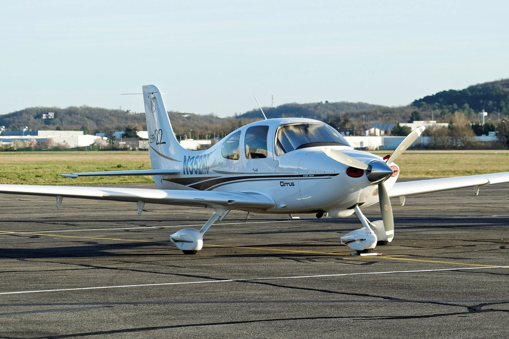 What Aircraft Insurance Actually Costs a Private Owner in 2026 2 A Cirrus SR22 parked on an airport ramp